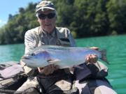 Dale and monster lake Rainbow trout